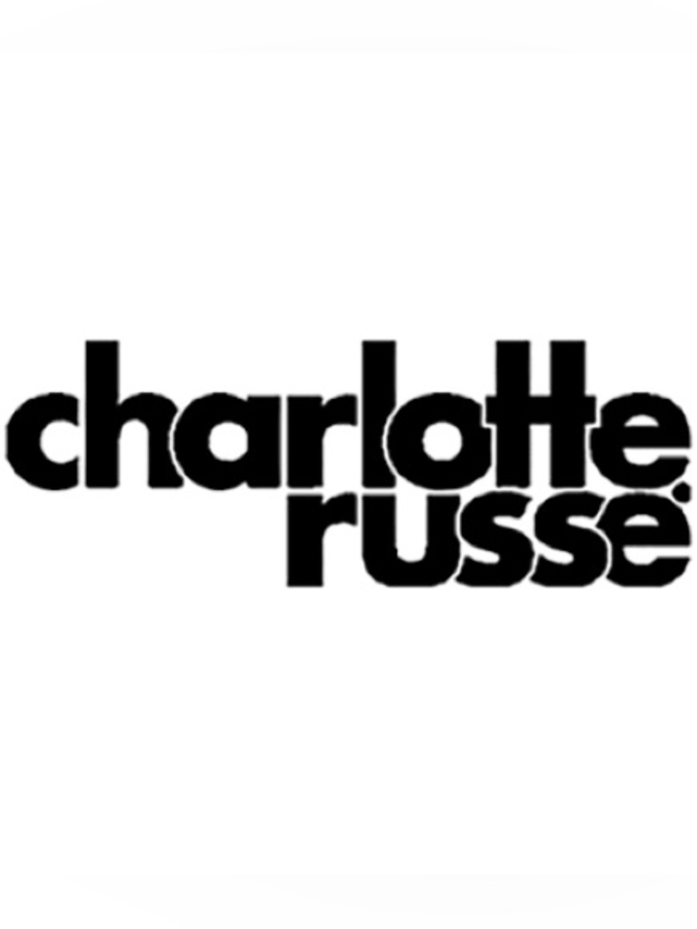 Charlotte Russe Black Bold Logo Graphic